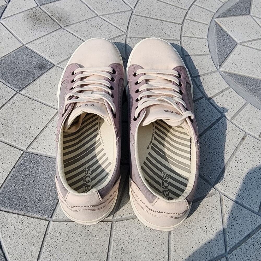 Taos Plim Soul Canvas Low Top Sneakers 10 - Picture 5 of 9